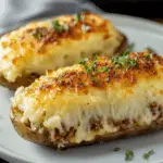 Twice-Baked Shepherd’s Pie Potatoes