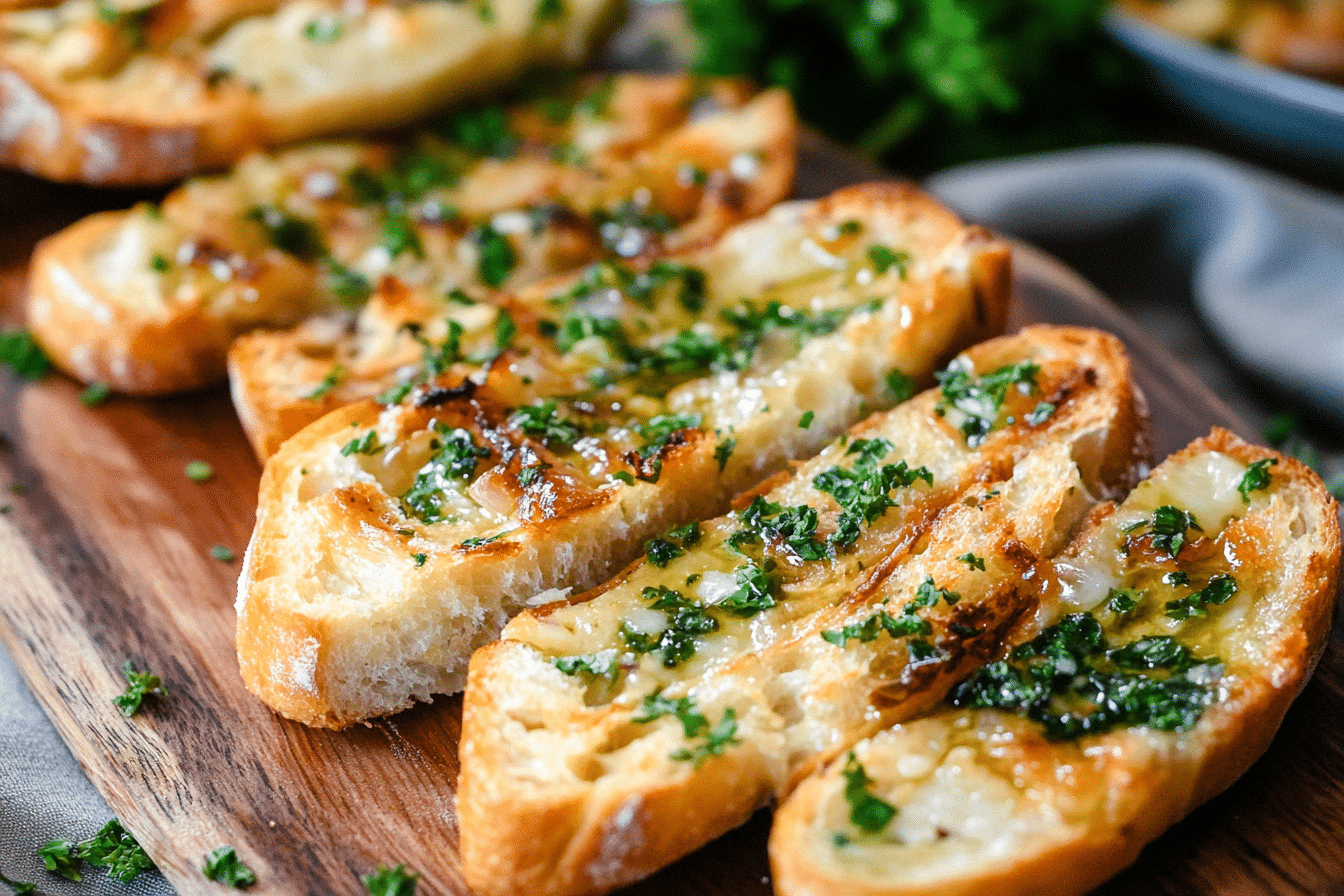 TikTok Garlic Bread