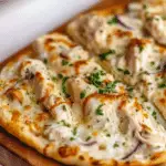 Chicken Alfredo Flatbread