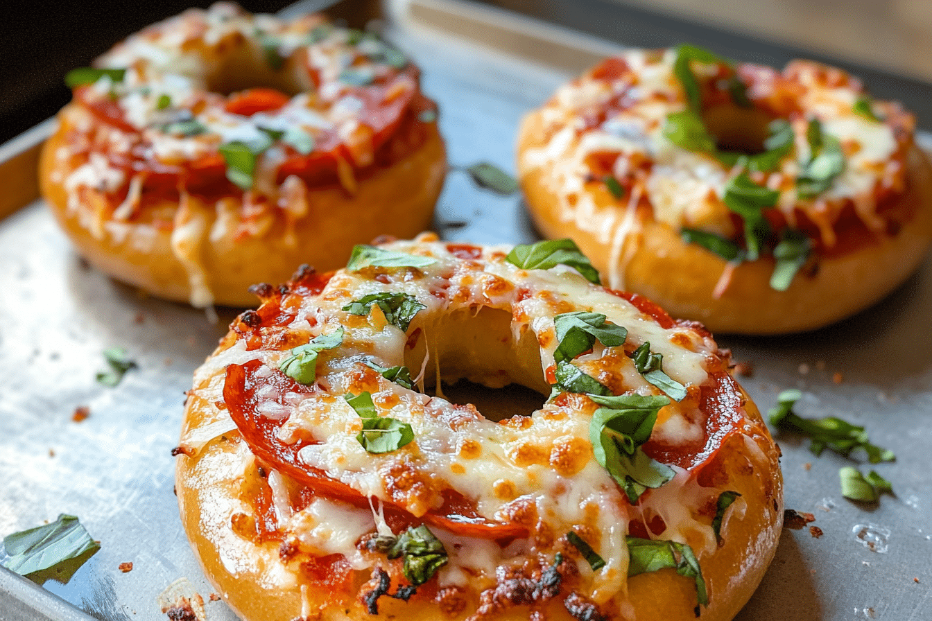 Bagel Pizza Melts