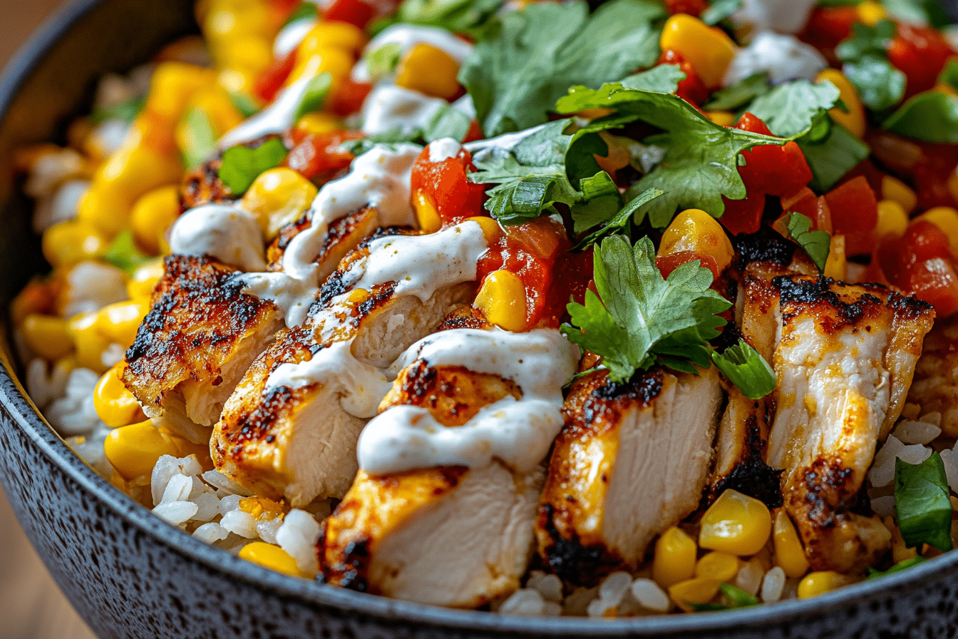 Chipotle Lime Chicken & Rice