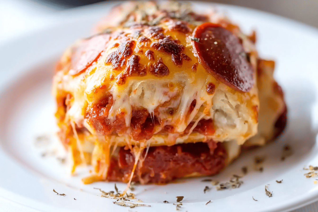Cheesy Pepperoni Rolls