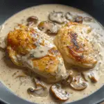 Boursin Cream Sauce with Mushrooms & Chicken