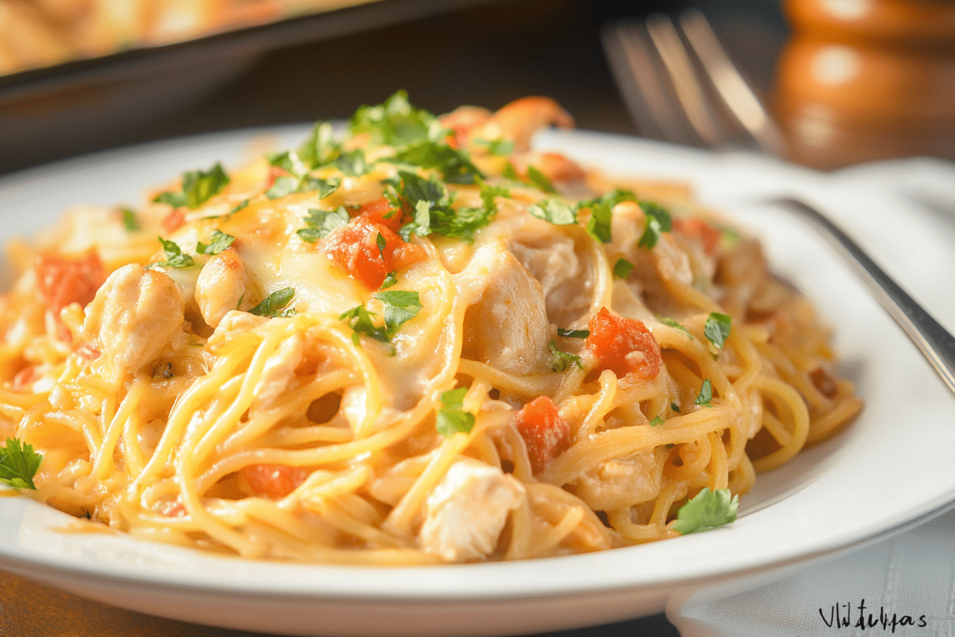Chicken Spaghetti Casserole