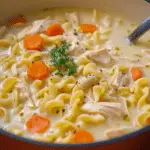 Creamy Chicken Noodle Soup