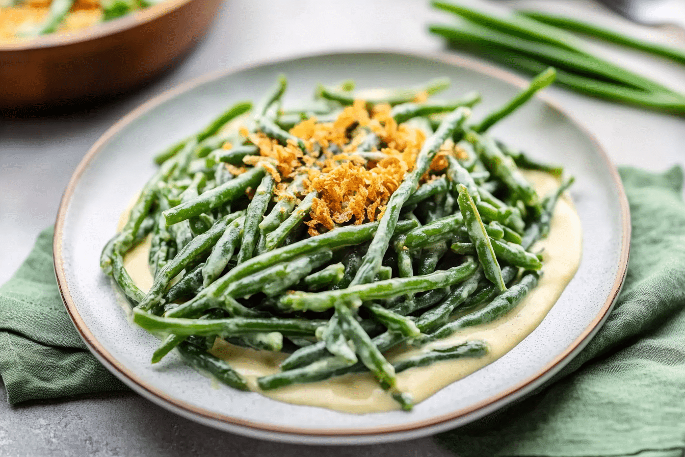 Creamy Green Beans