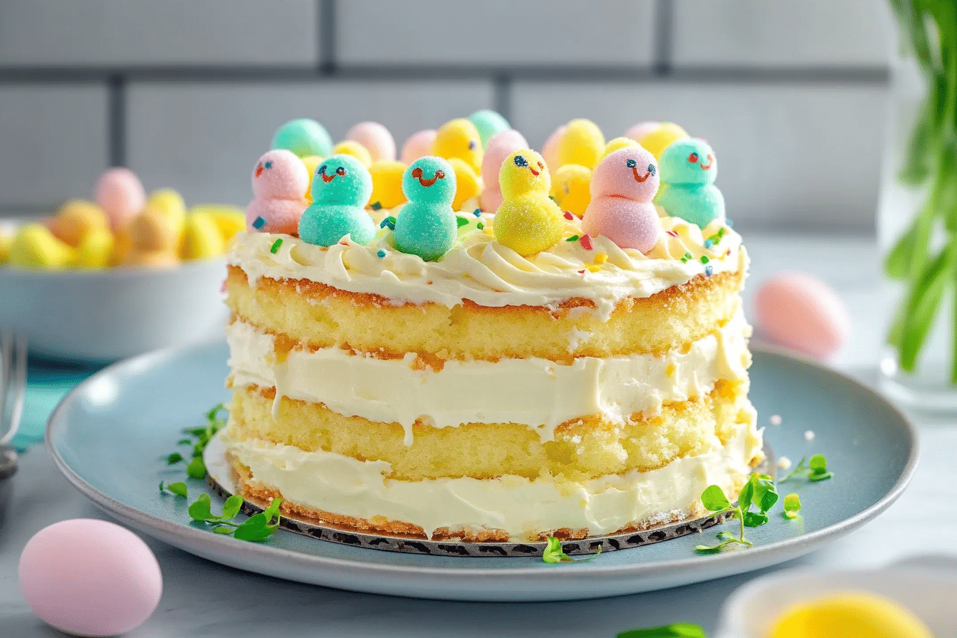Easter Peep Cake