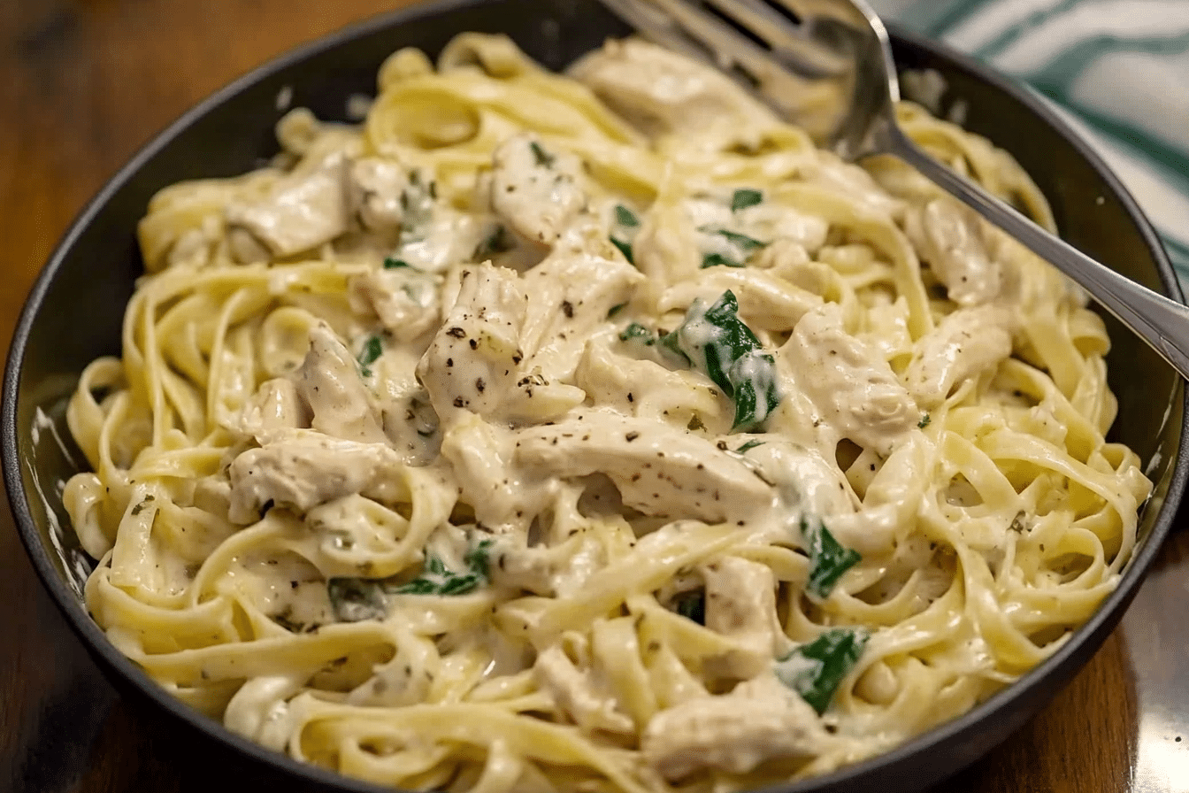 Chicken Fettuccine Alfredo