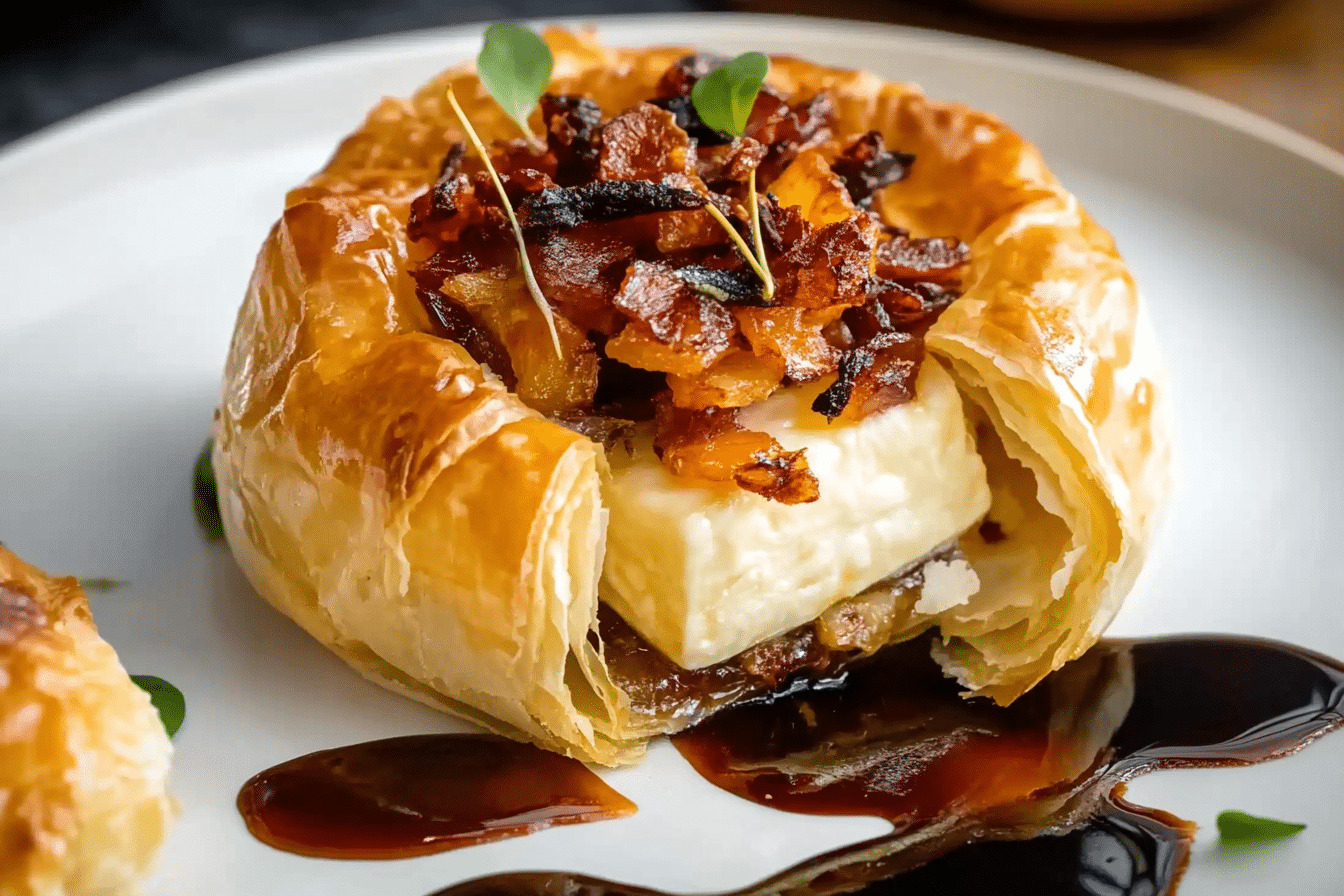 Air Fryer Brie in Puff Pastry
