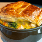 Cheesy Chicken and Broccoli Pot Pie