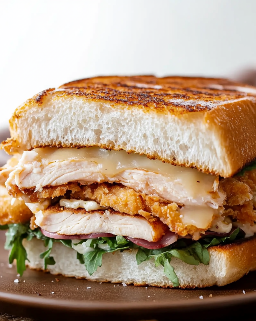 Chicken Cordon Bleu Sandwich