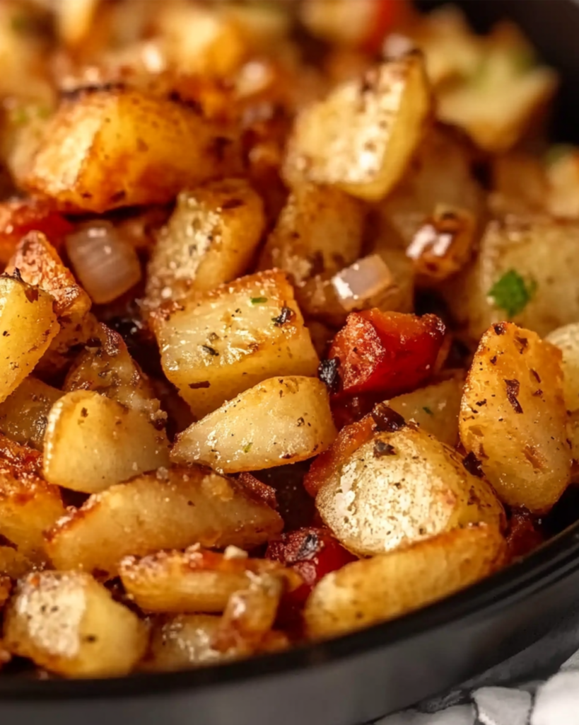 Southern Home Fries with Peppers and Onions (Air Fryer)