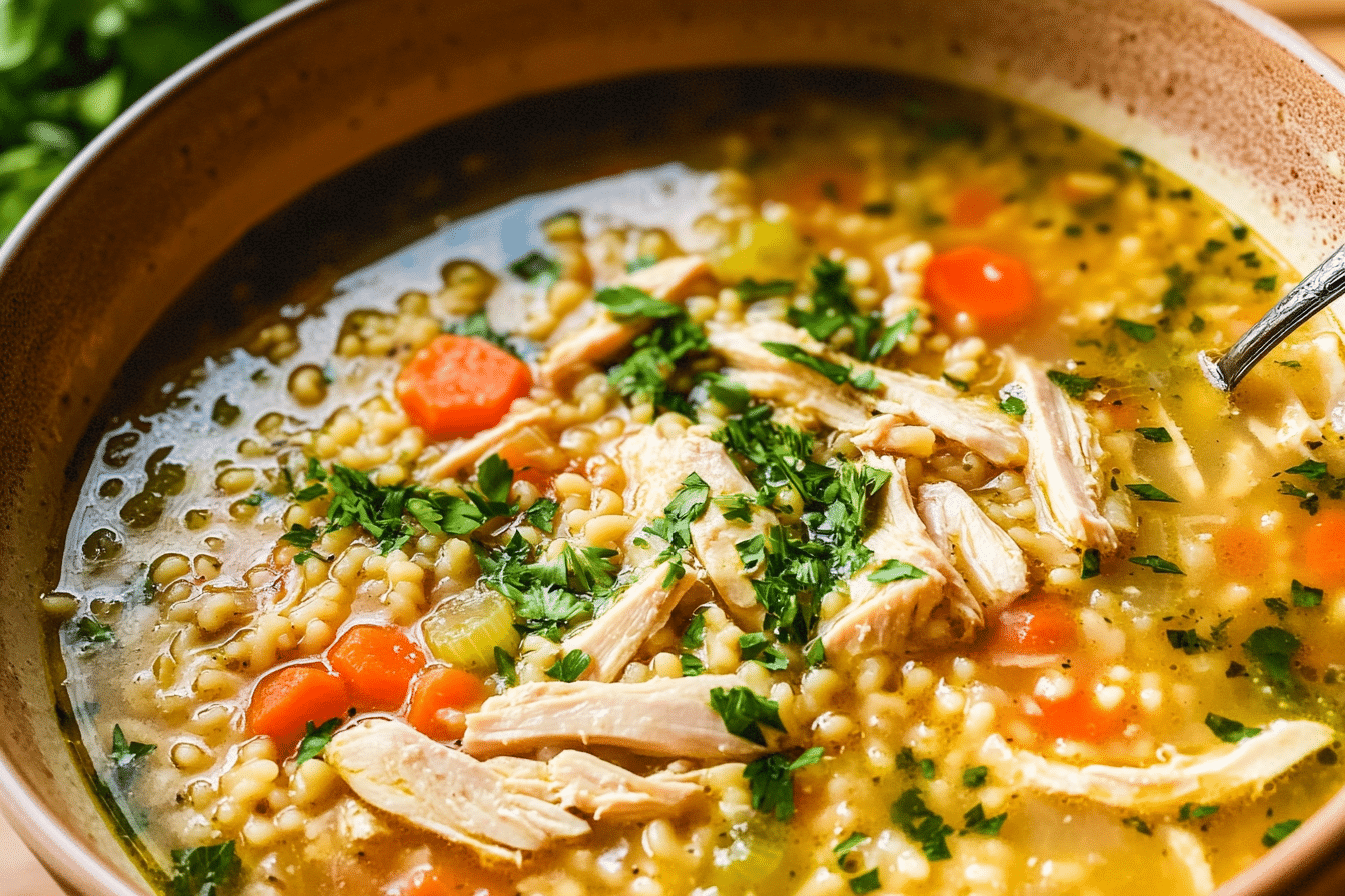 Easy Chicken Pastina Soup