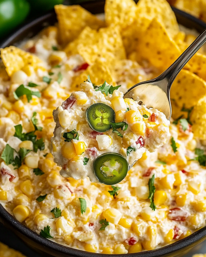 Slow Cooker Jalapeno Corn Dip