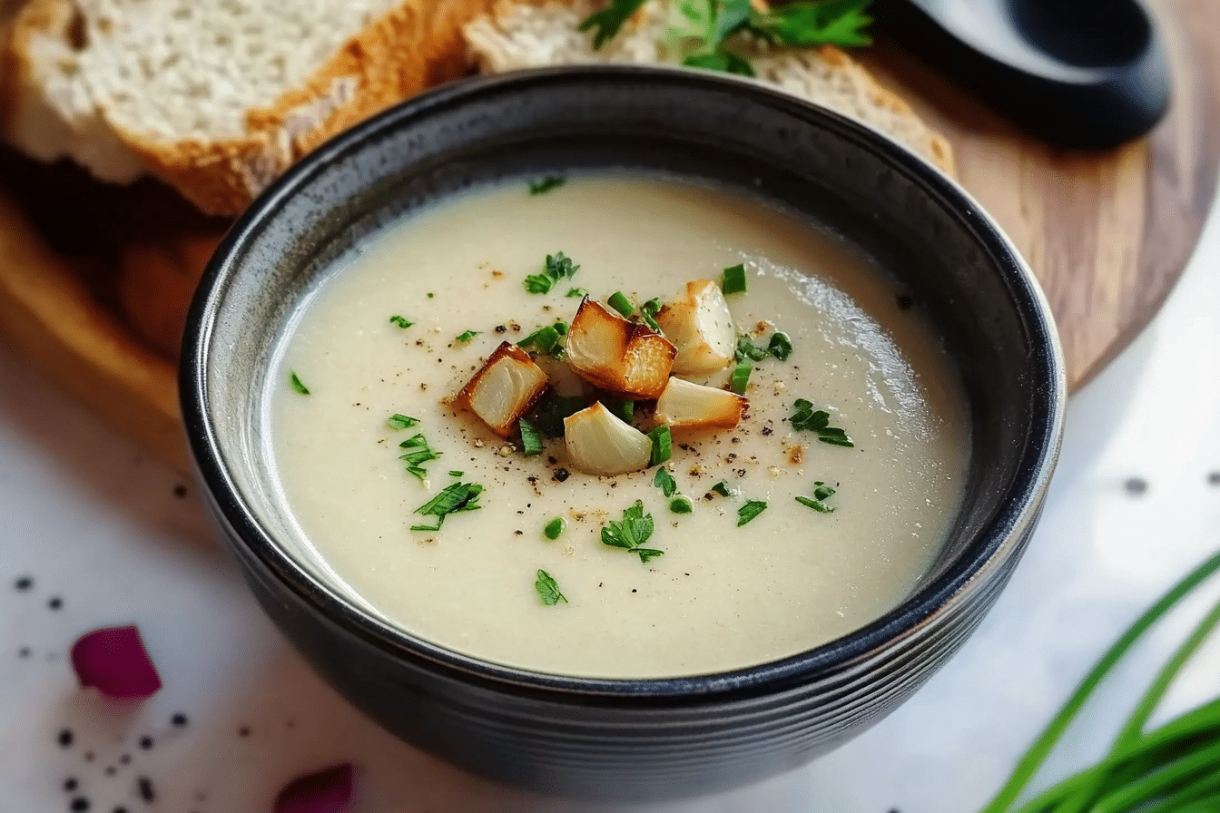 Creamy Garlic Soup