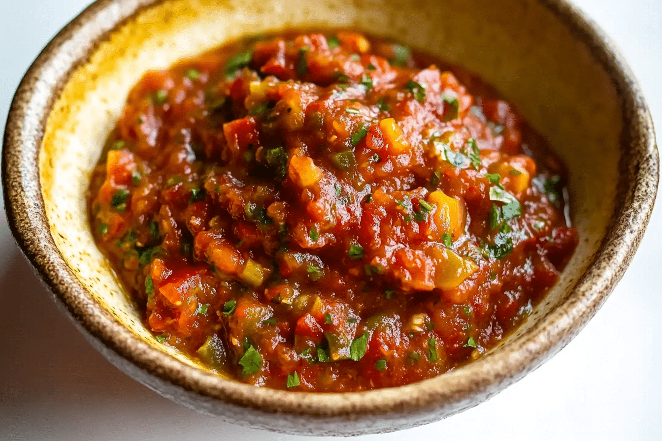 Charred Pepper Salsa