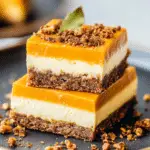 Pumpkin Cheesecake Bars