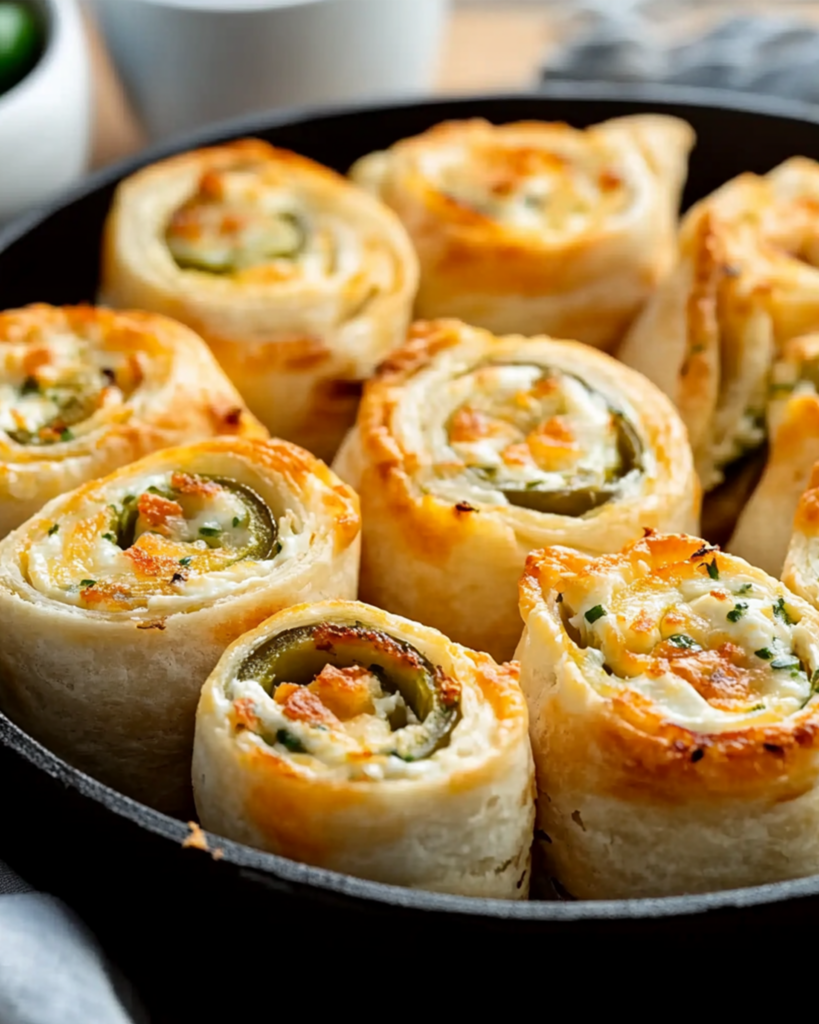 Jalapeno Cream Cheese Pinwheels