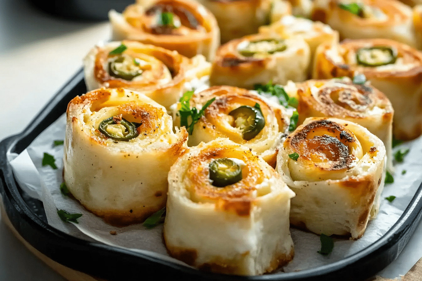 Jalapeno Cream Cheese Pinwheels