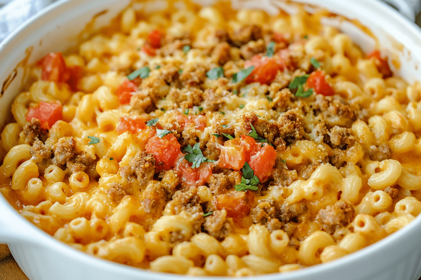 Taco Macaroni and Cheese