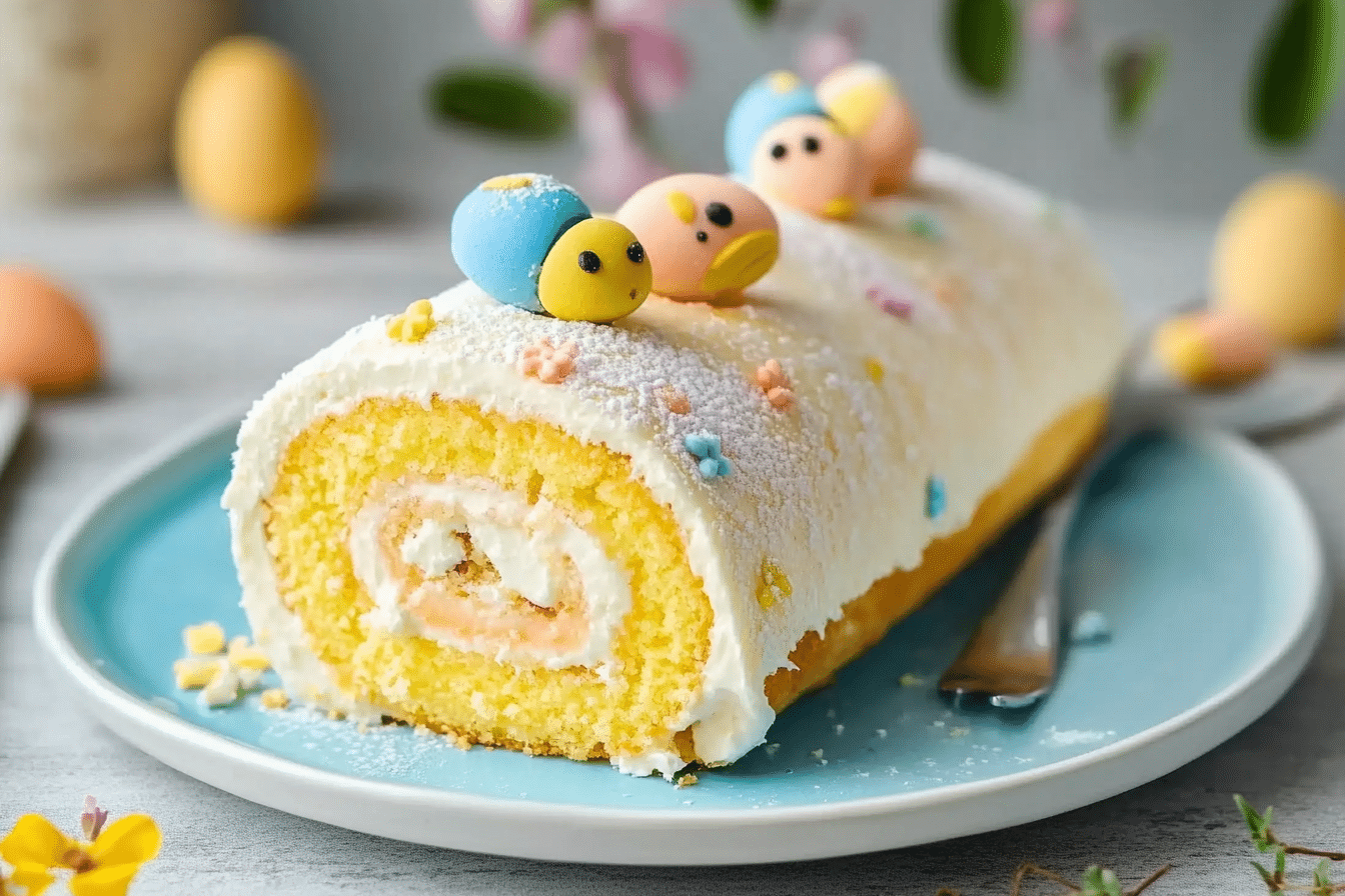 Easter Cake Roll