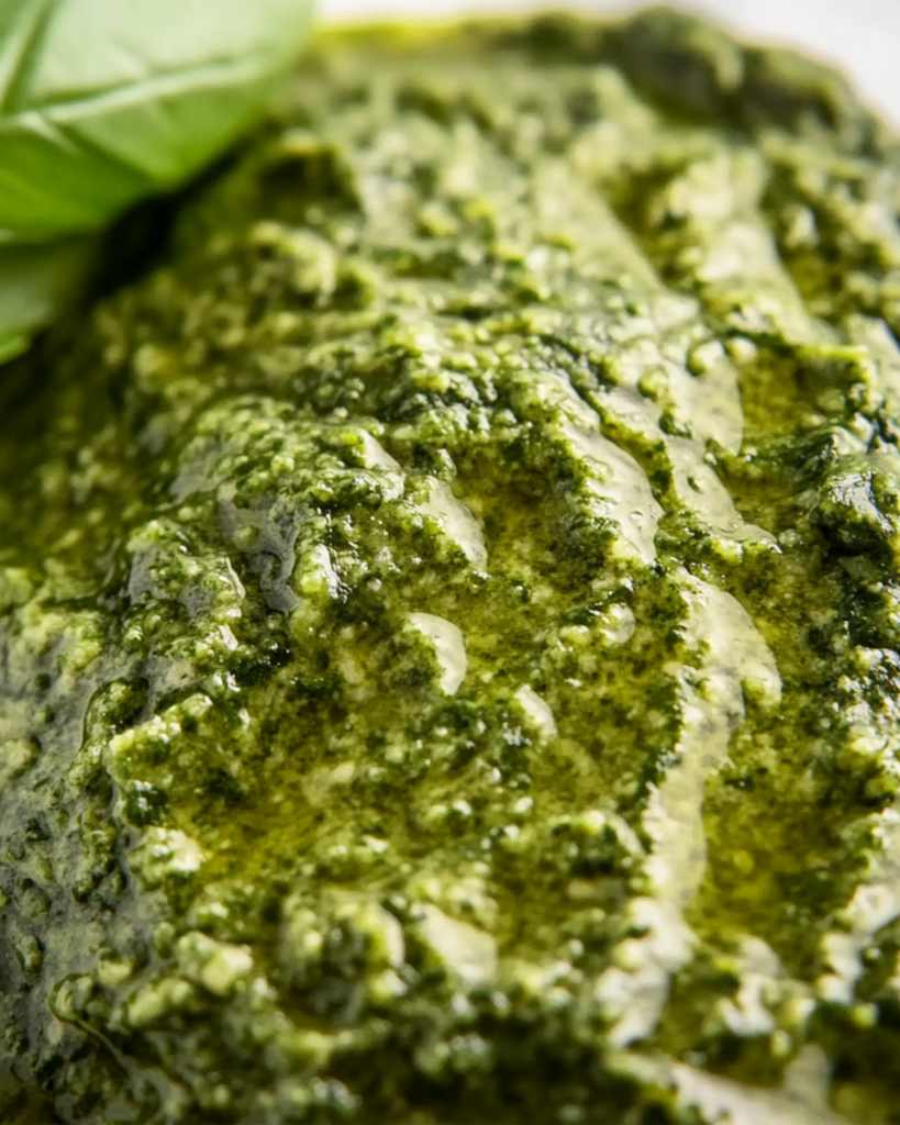 Homemade Basil Pesto