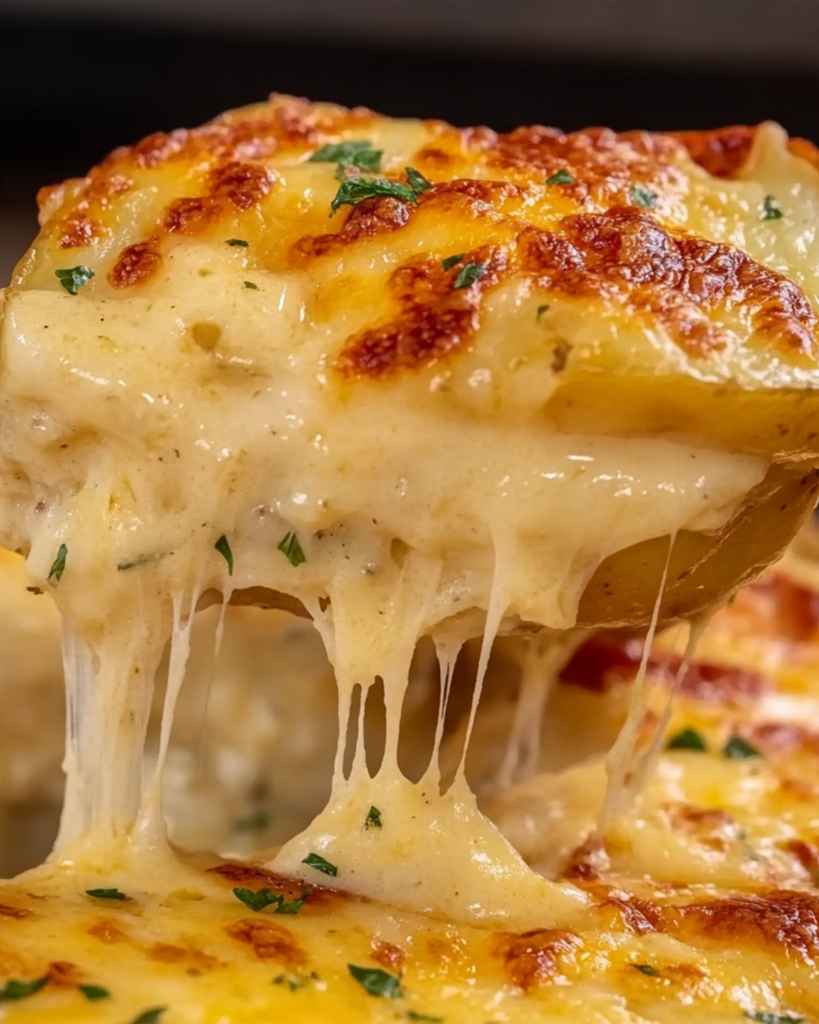 Cheesy Au Gratin Potatoes