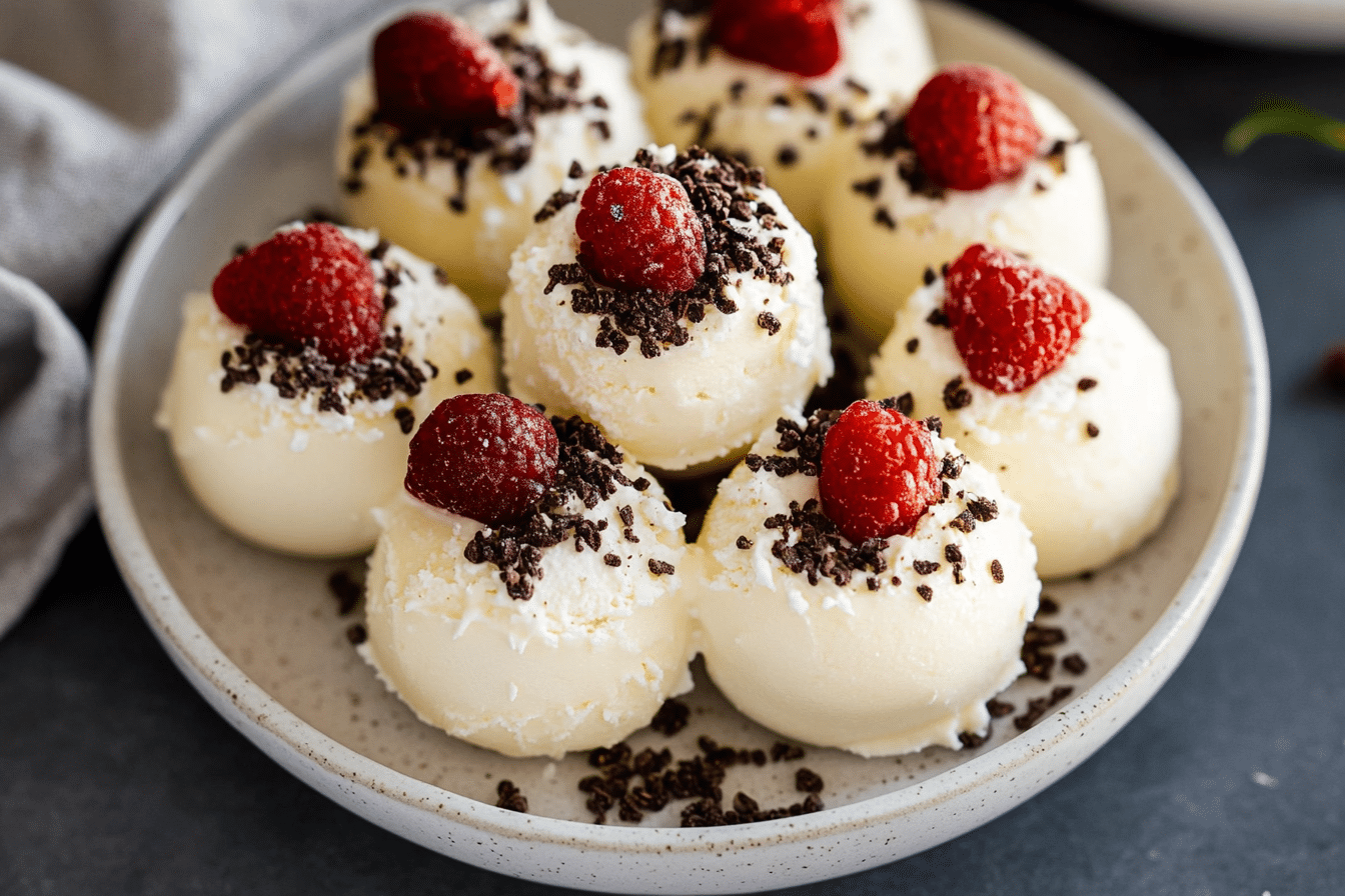 Keto Cheesecake Fat Bombs