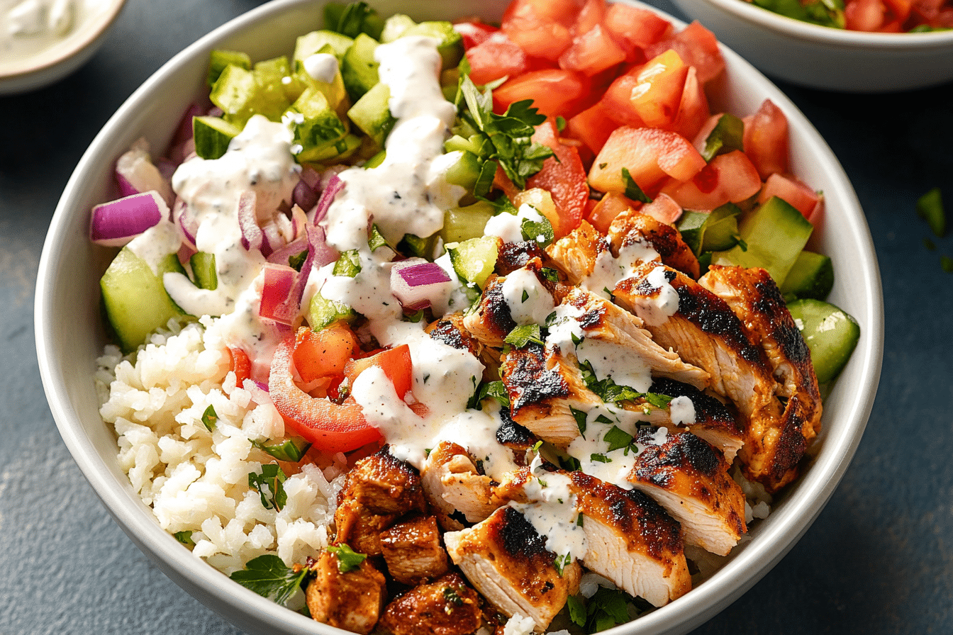 Chicken Shawarma Bowls