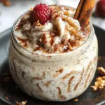 Cinnamon Roll Overnight Oats