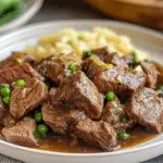 Steak Bites in Sherry Sauce