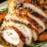 Garlic Herb Smoked Turkey