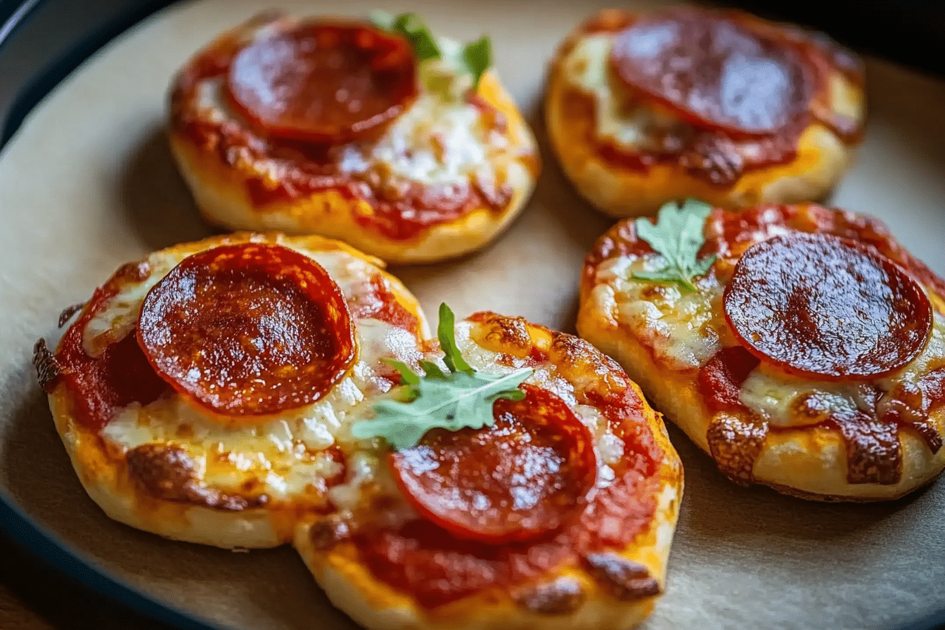 Mini Lunchbox Pizzas