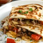Philly Cheesesteak Quesadillas