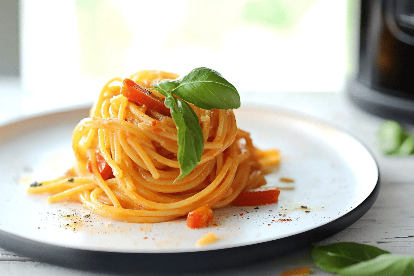 Instant Pot Roasted Red Pepper Pasta