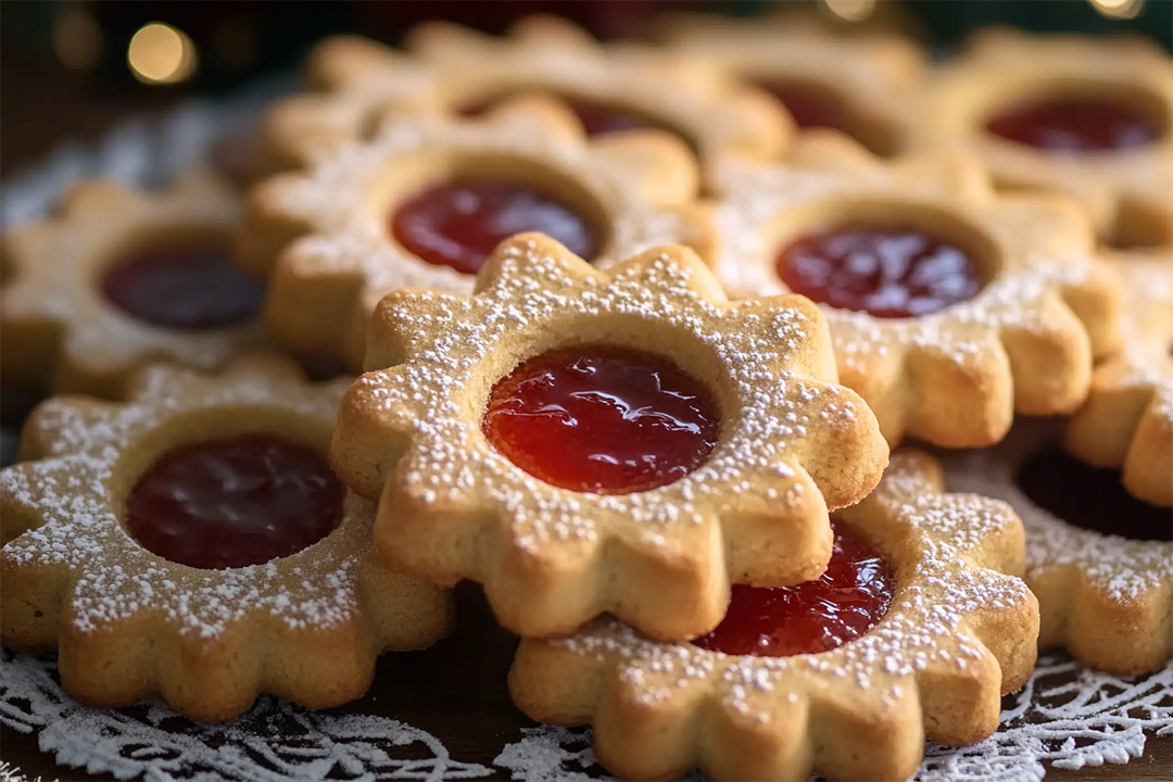 Linzer Cookies