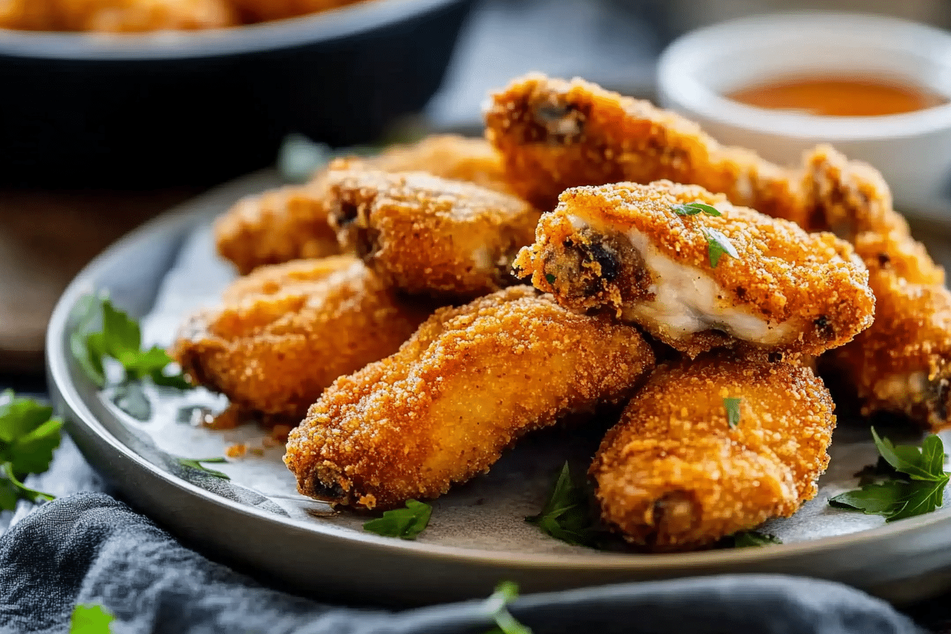 Breaded Chicken Wings