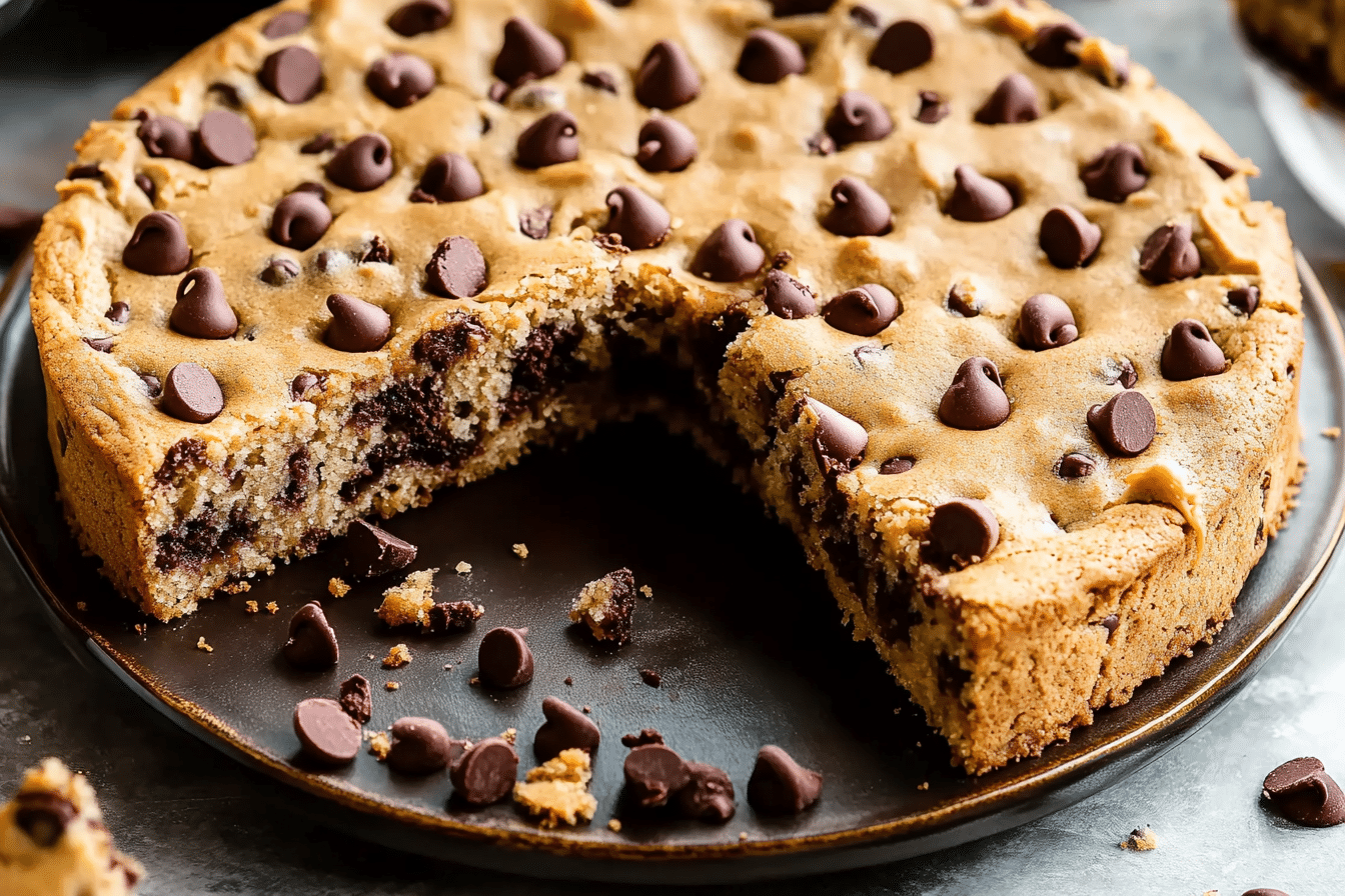 Chocolate Chip Cookie Cake