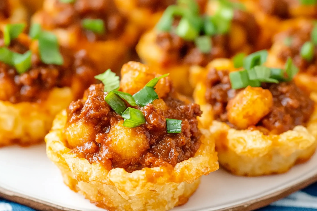 Sloppy Joe Tot Cups