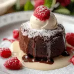 Chocolate Raspberry Lava Cake