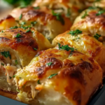 Potato Rolls with Chicken