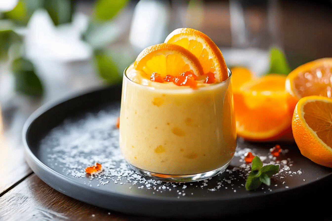 Fresh Orange Smoothie