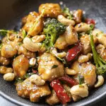 Sesame Ginger Cashew Chicken