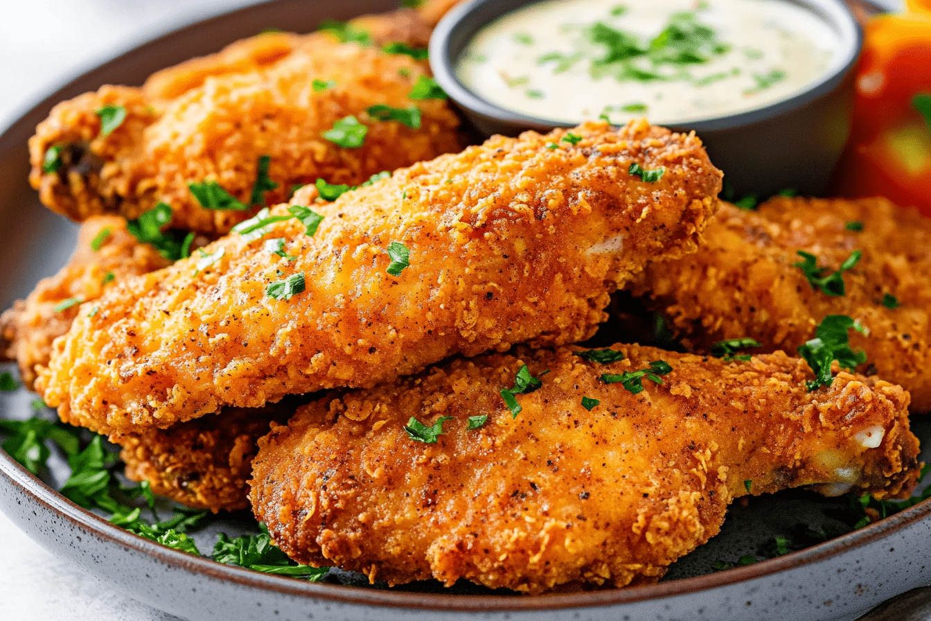 Crispy Oven Fried Chicken