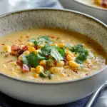 Roasted Poblano Corn Chowder