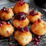 Manchego Cheese Fritters with Pomegranate Beer Jam
