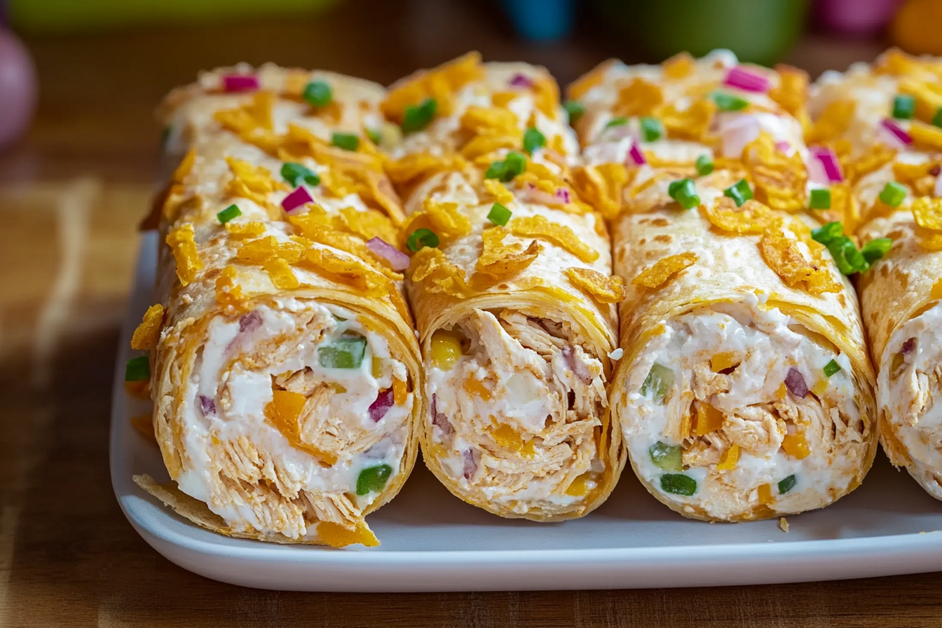 Chicken Taco Roll-Ups