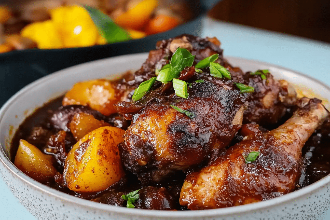 Jamaican Brown Stew Chicken