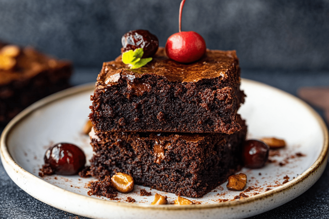 Easy One Bowl Fudgy Cocoa Brownies