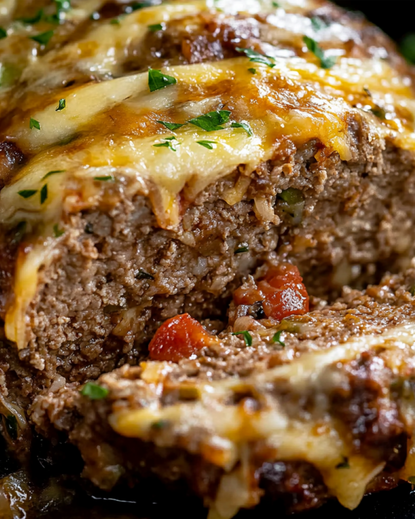 Philly Cheesesteak Meatloaf